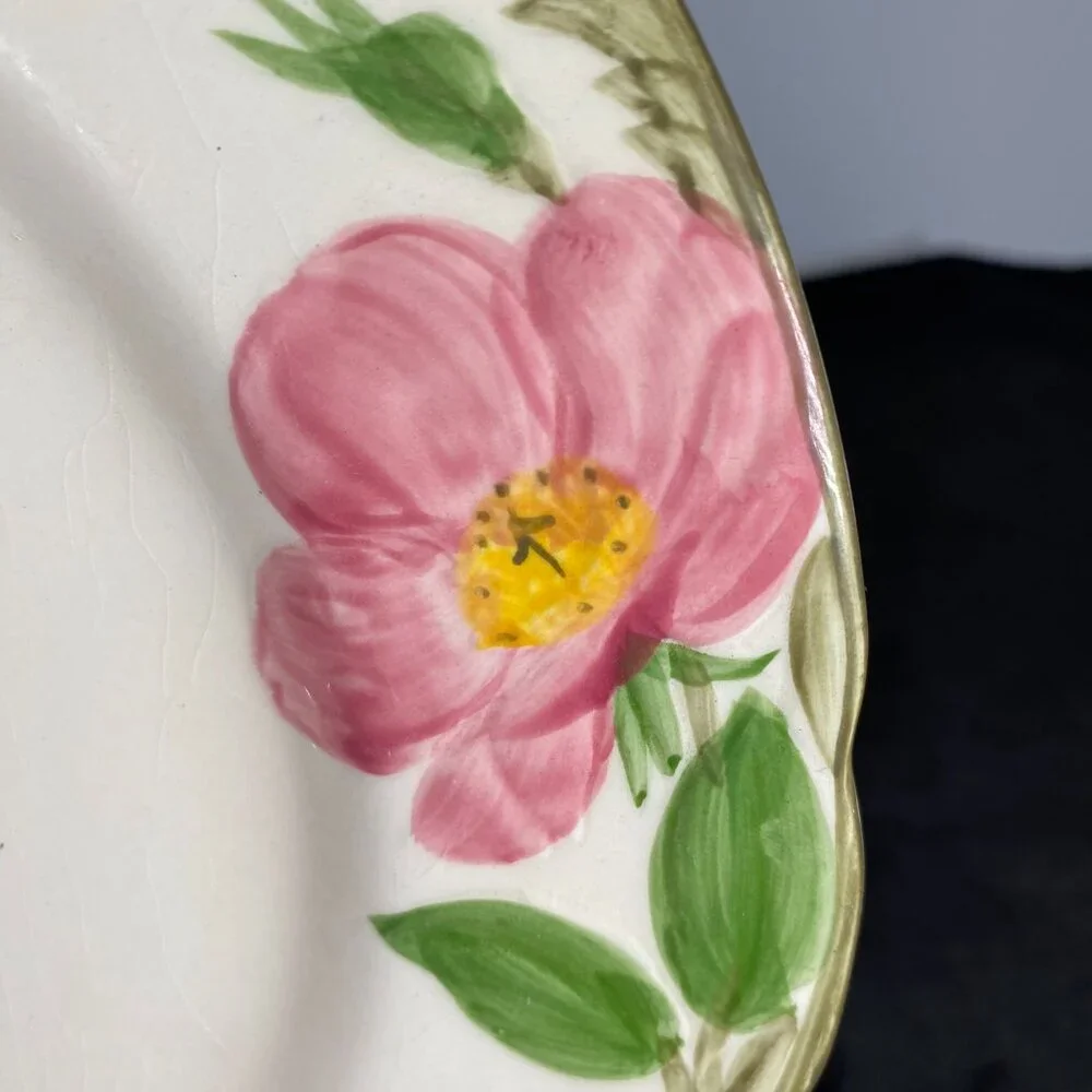 Vintage Franciscan Desert Rose Dinner Plates, very good condition and most made